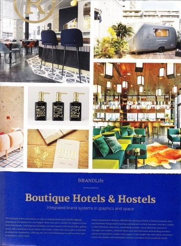 Alisha Tang - Boutique Hotels and Hostels - Integrated brand systems in graphics and space.