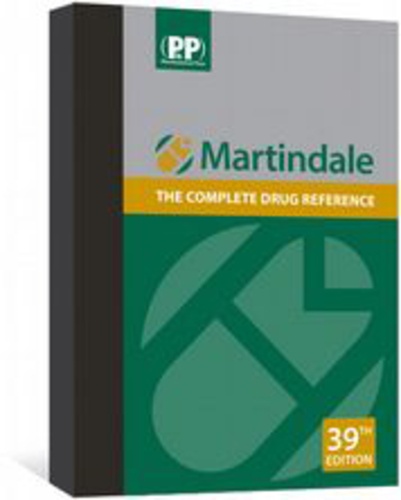Alison Brayfield - Martindale - The Complete Drug Reference - Coffret en 2 volumes : Volume A, Drug Monographs ; Volume B, Preparations, Manufacturers, Pharmaceutical Terms in Various Languages, General Index, Cyrillic Index.