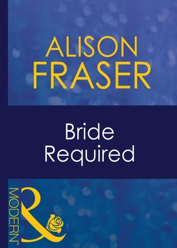 Alison Fraser - Bride Required.