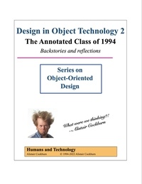  Alistair Cockburn - Design in Object Technology 2 - Series on Object-Oriented Design.