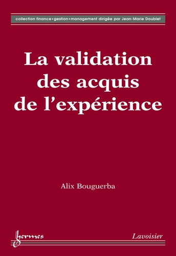 Alix Bouguerba - La validation des acquis de l'expérience.
