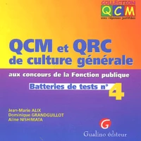 QCM et QRC de culture générale aux concours de la fonction publique