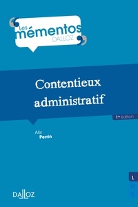 Mobi epub ebooks téléchargez Contentieux administratif - 1re ed. par Alix Perrin 9782247197668