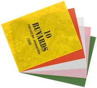 ALKOR - Buvards 17x22 cm 125g - Paquet de 10 - Coloris assortis