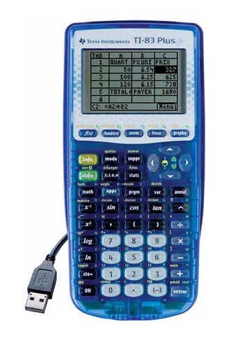 Calculatrice Graphique Texas Instrument TI-83 Plus.fr remplacée par 23138,  ALKOR - Papeterie - Decitre