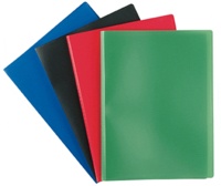 ALKOR - Protège-documents opaque A4 200 vues - Colori noir