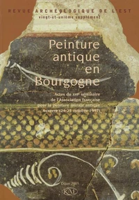 Actes du XVIe séminaire de l'Association française pour la peinture murale antique,Auxerre( 24/25 octobre 1997 ) peinture antique en Bourgogne