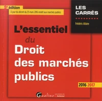 L'essentiel du Droit des marchés publics