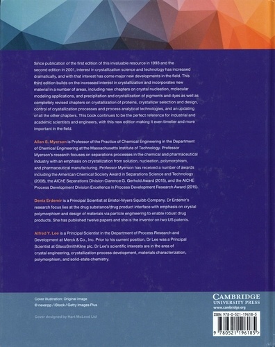 Handbook of Industrial Crystallization 3rd edition