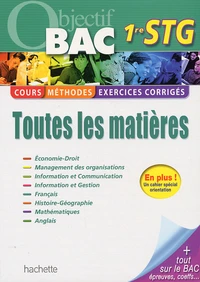Toutes les matières 1e STG