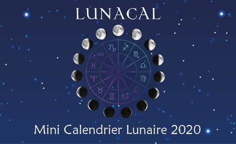  Alliance magique Editions - Lunacal, mini calendrier lunaire.