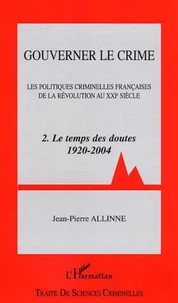 Gouverner le crime
