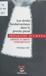 Les droits fondamentaux dans le procès pénal