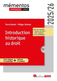 Introduction historique au droit
