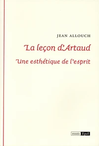 La leçon d'Artaud