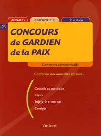 Concours de Gardien de la paix