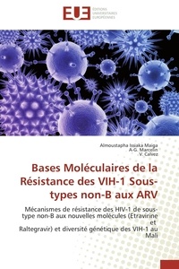Almoustapha issiaka Maiga et A-g. Marcelin - Bases Moléculaires de la Résistance des VIH-1 Sous-types non-B aux ARV - Mécanismes de résistance des HIV-1 de sous-type non-B aux nouvelles molécules (Etravirine et Raltegr.