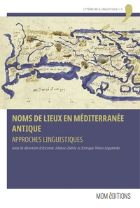 Noms de lieux en Méditerranée antique