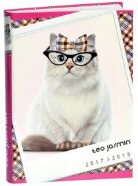Agenda scolaire Téo Jasmine - 2017-2018 - 12x17cm