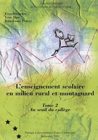 L'enseignement scolaire en milieu rural et montagnard