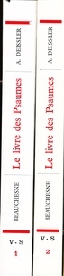 Alphonse Deissler - Le livre des psaumes - Pack en 2 volumes.