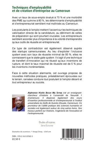 Techniques d'employabilité et de création d'entreprise au Cameroun