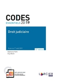 Alphonse Kohl et Guy Block - Droit judiciaire.