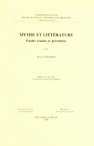 Alphonse Vermeylen et Gauthier De Wulf - Nova et vetera - Etudes anciennes et nouvelles du professeur Alphonse Vermeylen.