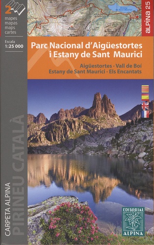  Alpina - Parc Nacional d'Aigüestortes i Estany de Sant Maurici - 1/25 000.