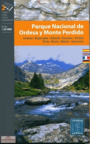  Alpina - Parque National de Ordesa y Monte Perdido - 1/25 000.