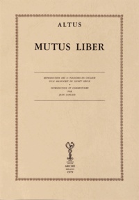  Altus - Mutus Liber.