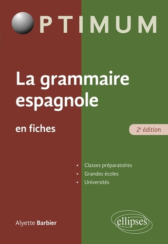 La grammaire espagnole en fiches 2e édition