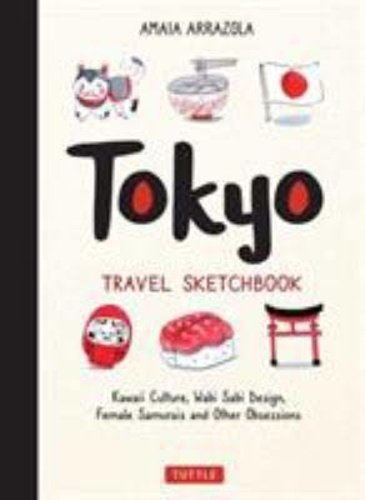 Amaia Arrazola - Tokyo travel sketchbook.
