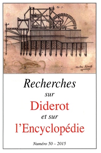  Société Diderot - Recherches sur Diderot et sur l'Encyclopédie N° 50/2015 : .