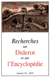 Diderot et l'argent