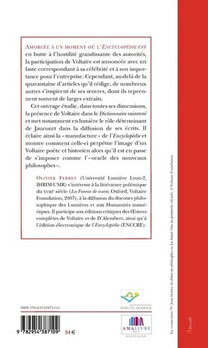 Recherches sur Diderot et sur l'Encyclopédie N° 55 Voltaire dans l'Encyclopédie