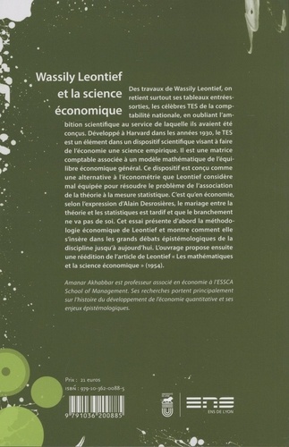 Wassily Leontief et la science économique. Suivi de Les mathématiques dans la science économique