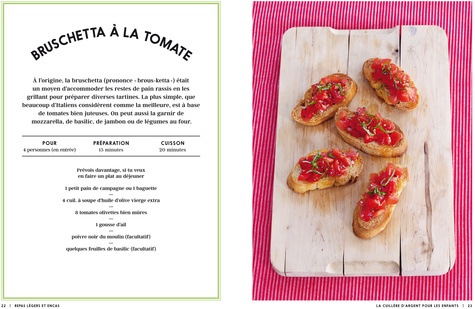 La cuillère d'argent pour les enfants. Les recettes préférées des italiens