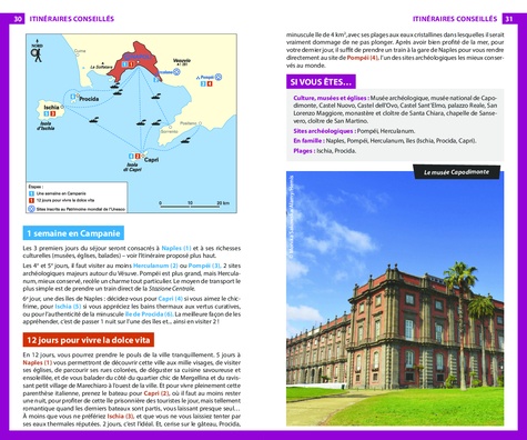 Naples, Pompéi et les îles  Edition 2023-2024 -  avec 1 Plan détachable