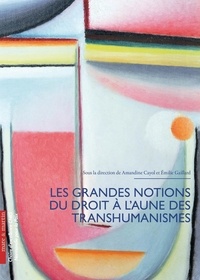 Amandine Cayol et Emilie Gaillard - Les grandes notions du droit à l'aune du transhumanisme.
