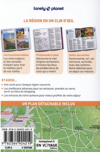 Avignon, les Alpilles et le Luberon en quelque jours 2e édition -  avec 1 Plan détachable