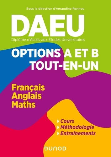 Amandine Rannou - DAEU options A et B - Tout-en-un.