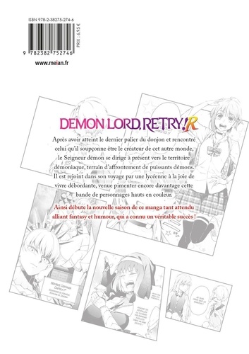 Demon Lord, Retry! R Tome 1