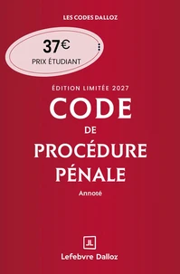 Code de procédure pénale annoté
