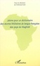 Ambroise Kom - Jalons pour un dictionnaire des oeuvres littéraires de langue française des pays du Maghreb.