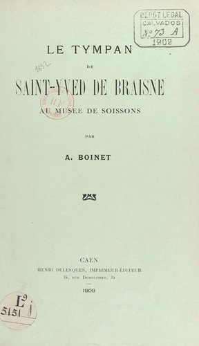 Le tympan de Saint-Yved de Braisne au musée de Soissons