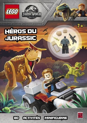 Lego Jurassic World. Héros du Jurassic. Avec une minifigurine