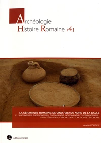 La céramique romaine de cinq pagi du Nord de la Gaule (p. Laudunensis, Suessionensis, Tardunensis, Noviomensis et Vermandensis) : caractérisation, chronologie, fonctions et économie