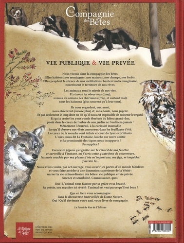 La compagnie des bêtes. Les animaux de la montagne vie publique & vie privée