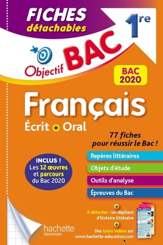 Français Ecrit et Oral 1re  Edition 2020